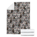 English Setter Full Face Blanket