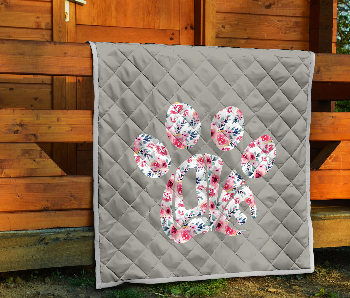 Love paw premium quilt