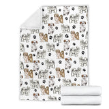 Lhasa Apso Paw Blanket