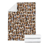 Treeing Walker Coonhound Full Face Blanket