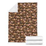 Chesapeake Bay Retriever Full Face Blanket