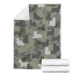 American English Coonhound Camo Blanket