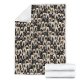 Skye Terrier Full Face Blanket