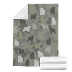 Old English Sheepdog Camo Blanket