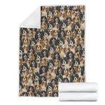 Cavalier King Charles Spaniel Full Face Blanket