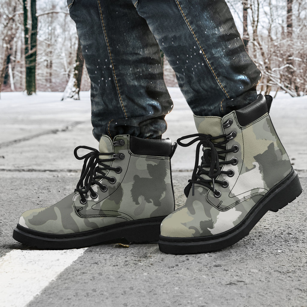 Yorkshire Terrier Camo All-Season Boots