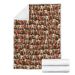 Bracco Italiano Full Face Blanket