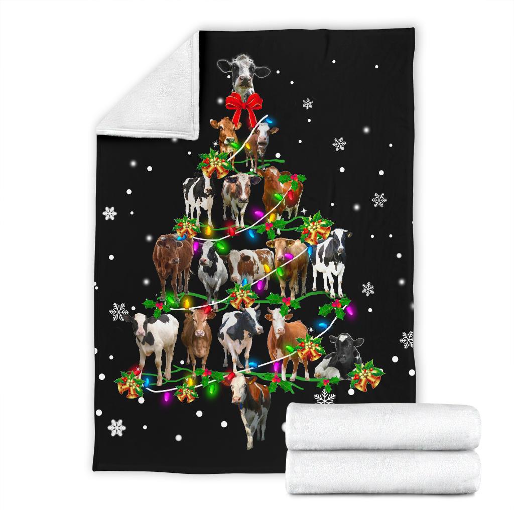 Cow Christmas Tree