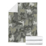 Akita Camo Blanket