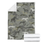 Azawakh Camo Blanket