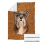 Lhasa Apso Face Hair Blanket