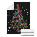 Flat-Coated Retriever Christmas Tree