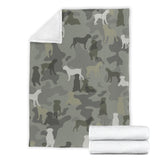 Boerboel Camo Blanket