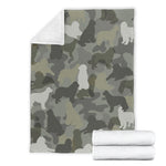 Landseer Camo Blanket