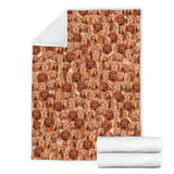 Wirehaired Vizsla Full Face Blanket