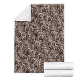 Neapolitan Mastiff Full Face Blanket