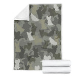 Papillon Camo Blanket