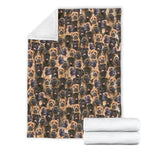 Bullmastiff Full Face Blanket