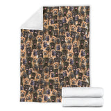 Bullmastiff Full Face Blanket