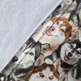 Husky Full Face Blanket