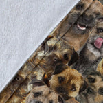 Border Terrier Full Face Blanket