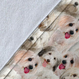 Coton de Tulear Full Face Blanket