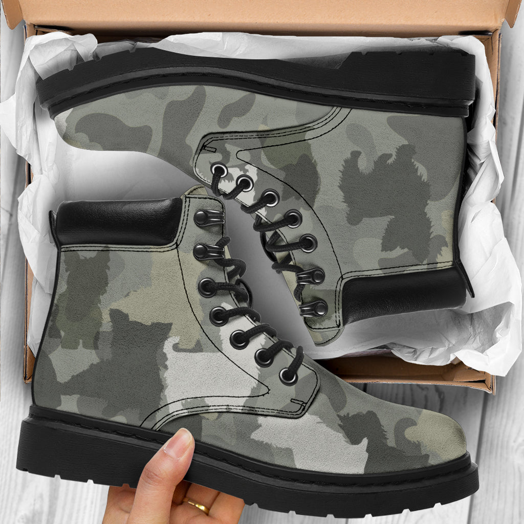 Yorkshire Terrier Camo All-Season Boots