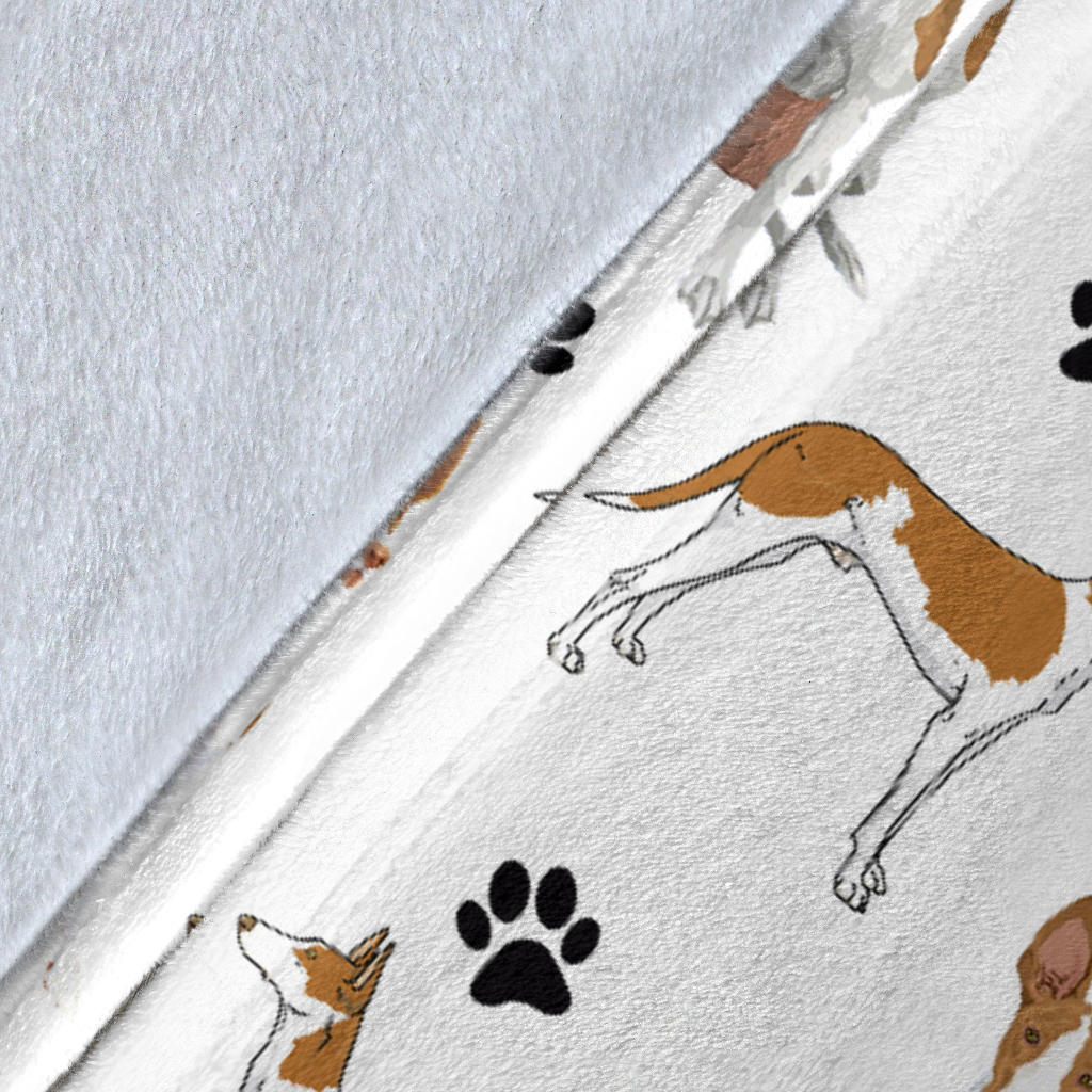 Ibizan Hound Paw Blanket