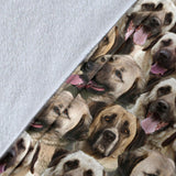 Kangal Dog Full Face Blanket