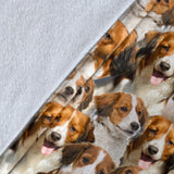 Kooikerhondje Full Face Blanket