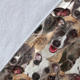 Whippet Full Face Blanket