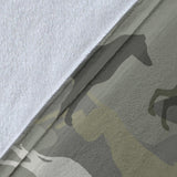 Azawakh Camo Blanket