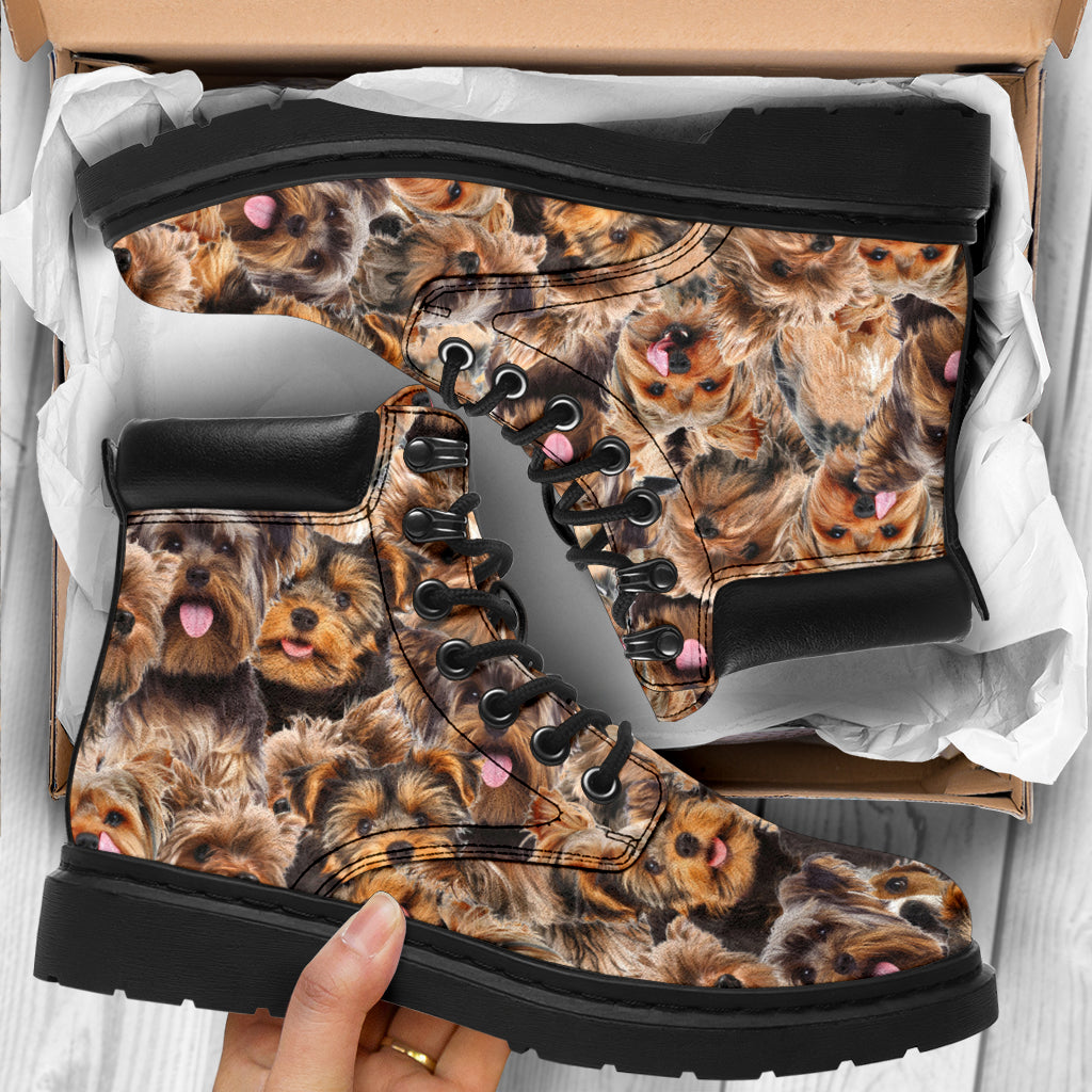 Yorkshire Terrier Full Face All-Season Boots