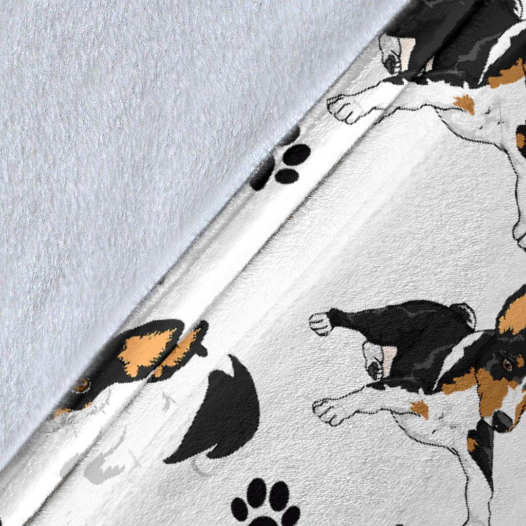 Rat Terrier Paw Blanket