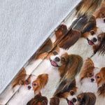 Papillon 1 Full Face Blanket