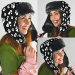 Women's Paw Prints Trapper Hat