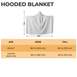 Welsh Corgi Full Face Hooded Blanket